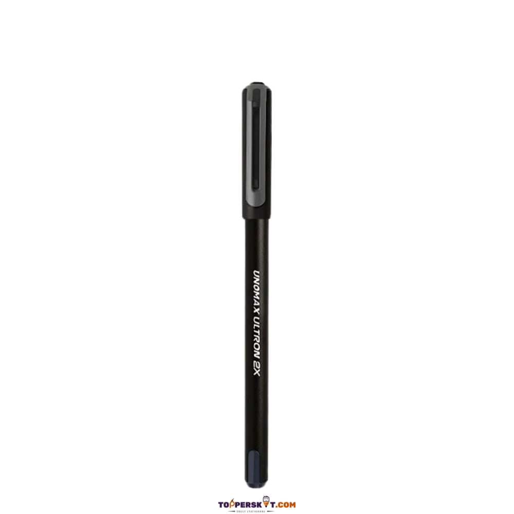 Unomax Ultron 2X 0.7mm Tip Ball Pen - Black Ink (Pack of 1)