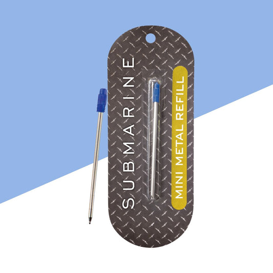 (5Pcs.) Submarine Mini Metal Refill – Blue (Pack of 1)