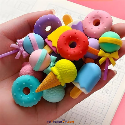 Cute Fancy Eraser - Fun & Stylish Erasers for Kids & Students (Pack of 1)