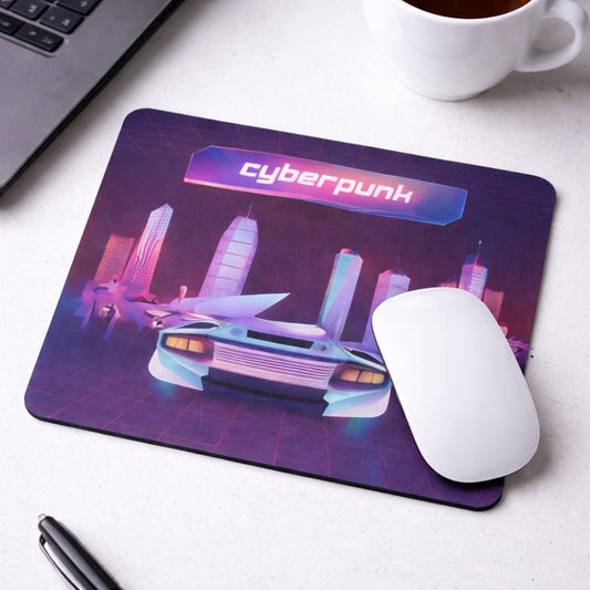 Cyberpunk Design Mouse Pad – Foldable & Anti-Slip (Pack 0f 1)