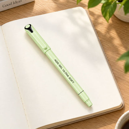 (5 Pcs.) Add Gel Ultra Soft Ballpoint Pen - Black