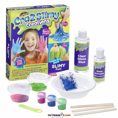 Cra-Z-Slimy Specialty Slime Toy - Make Your Own Slimy Fun (Pack of 1)