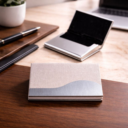 Premium Metal Visiting Card Holder – Elegant Finish (Pack Of 1)