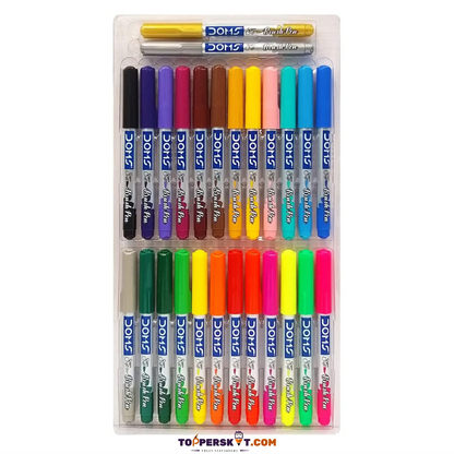 Doms Every Ambition Needs Preparation Brush Pens - 26 Shades (Pack of 1)