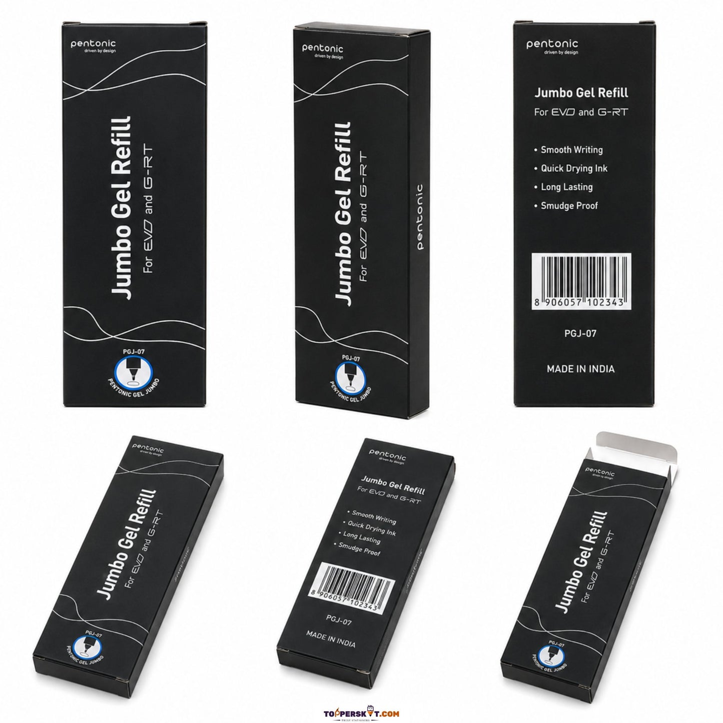 ( 10 pcs.) Pentonic Jumbo Gel Refill - Blue For EVD And G-RT Pen