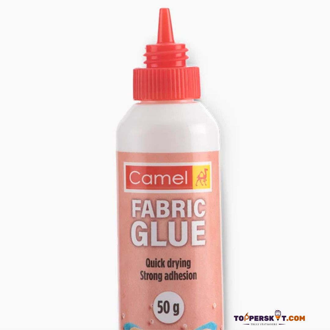 Camel Fabric Glue - Quick Drying, Strong Adhesion, 50g (Pack of 1)