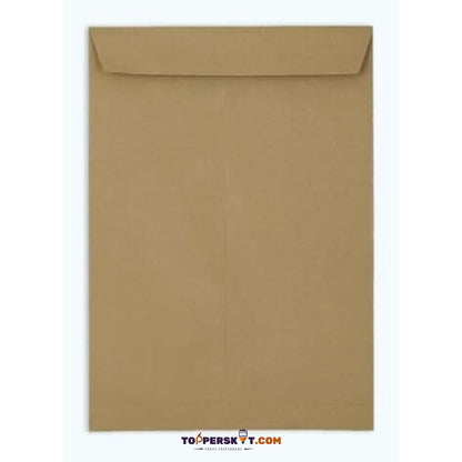 A4 Size Brown Cloth Envelope – Durable and Stylish Document Holder (Pack of 1)