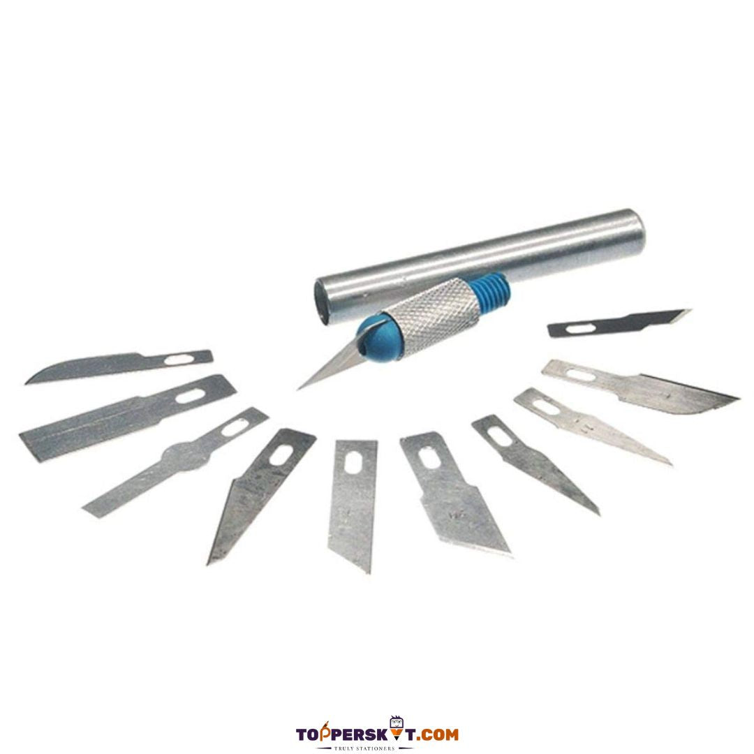 Topperskit 13-Piece Hobby Knife Set : Precision Crafting