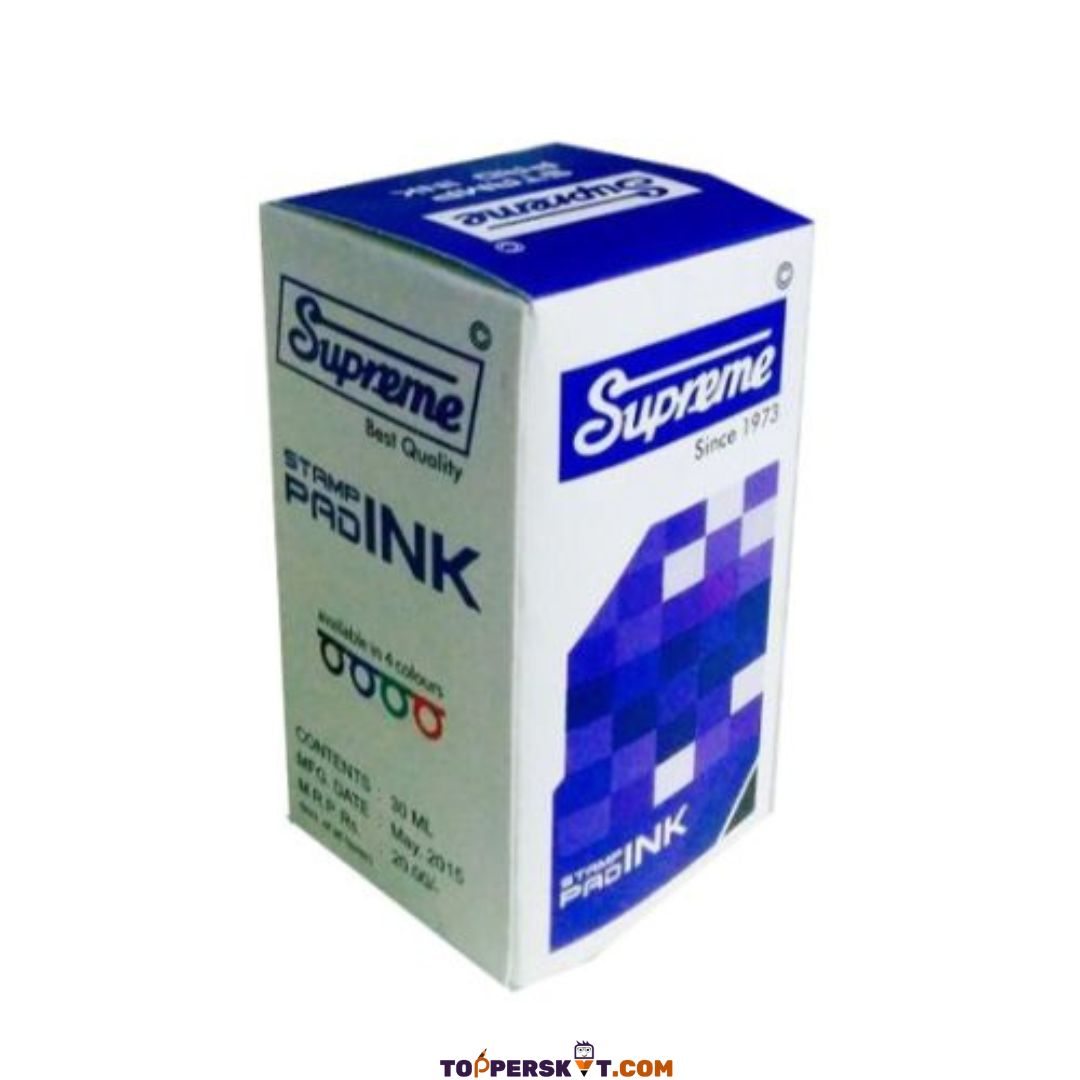 Supreme Stamp Pad Ink - Blue (Pack Of 1)