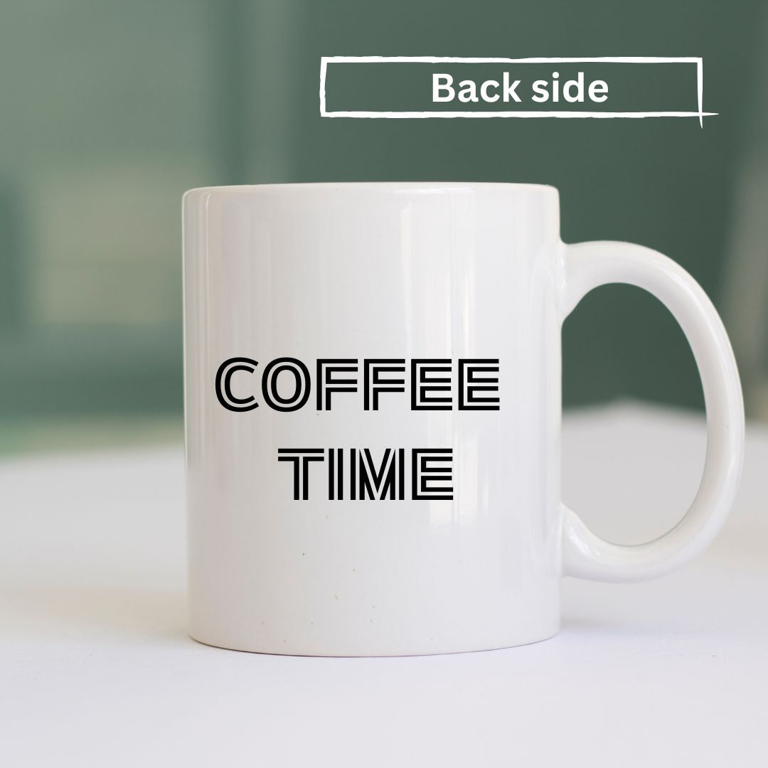 Stylish Coffee Mug with Printed Design (Pack of 1)