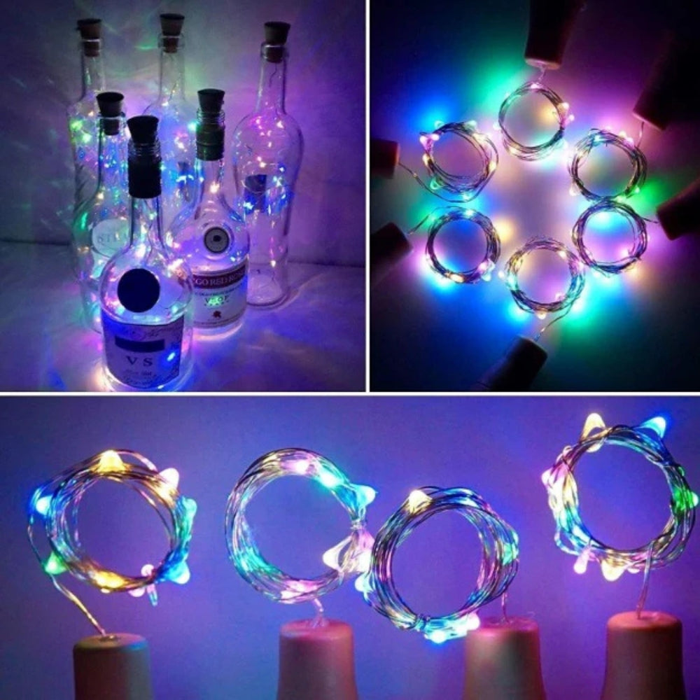 Multicolor Fairy Decoration Lights Battery Powered-180 CM Wire (Pack of 1 )