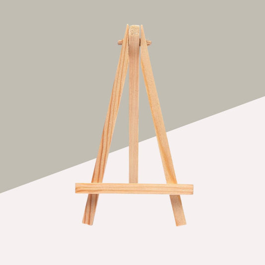 Mini Wooden Canvas Stand: Display Your Art in Style ( Pack of 1 ) - Topperskit LLP