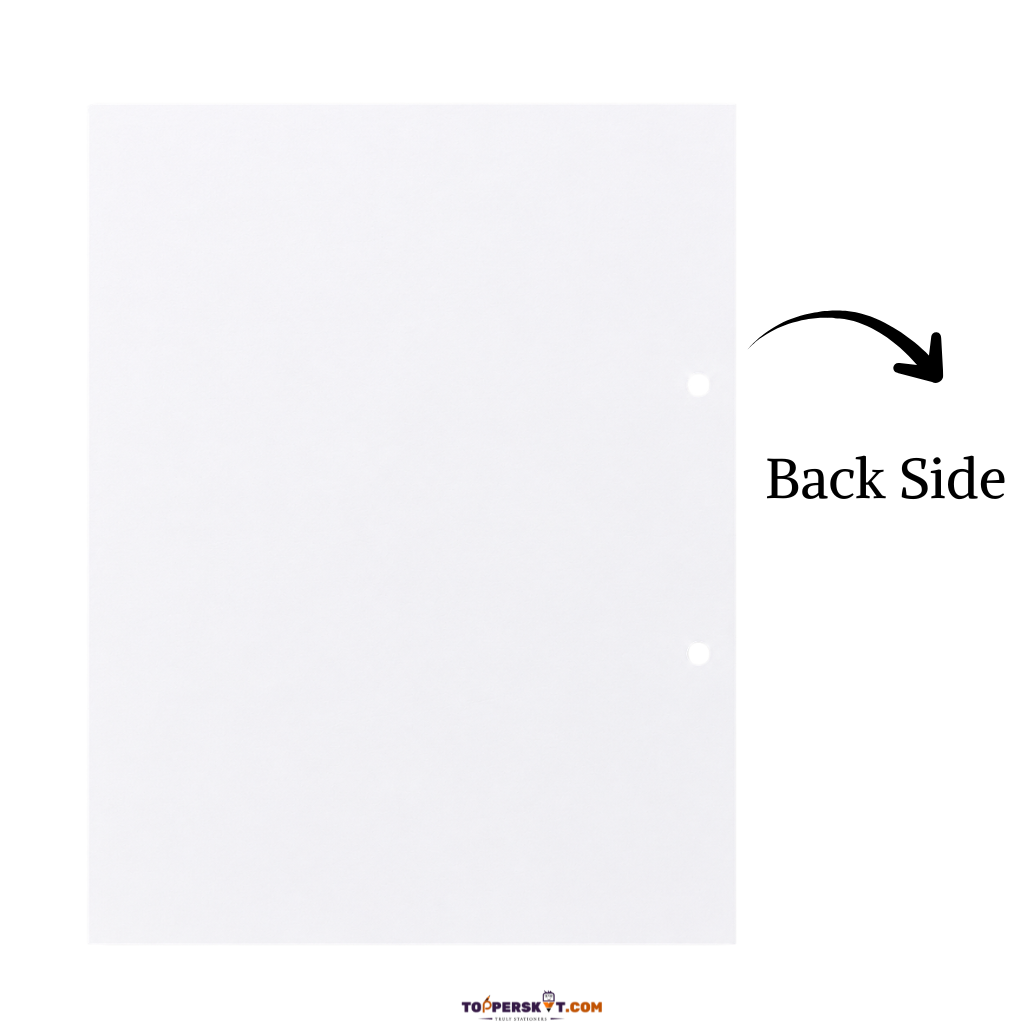 Premium A4 Ruled Sheets (Pack of 100 Sheet) (Copy)
