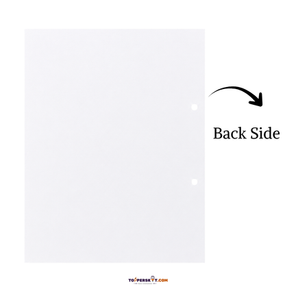 Premium A4 Ruled Sheets (Pack of 100 Sheet) (Copy)