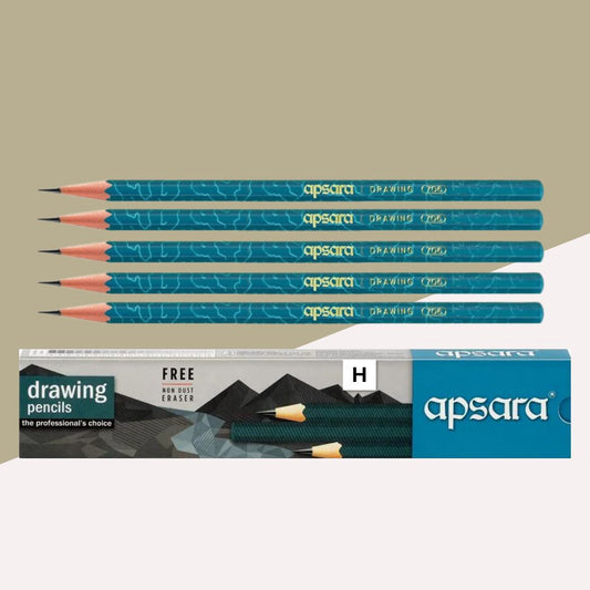 APSARA H Drawing Pencils : Precision and Quality in Every Stroke ( Pack Of 10 ) - Topperskit LLP