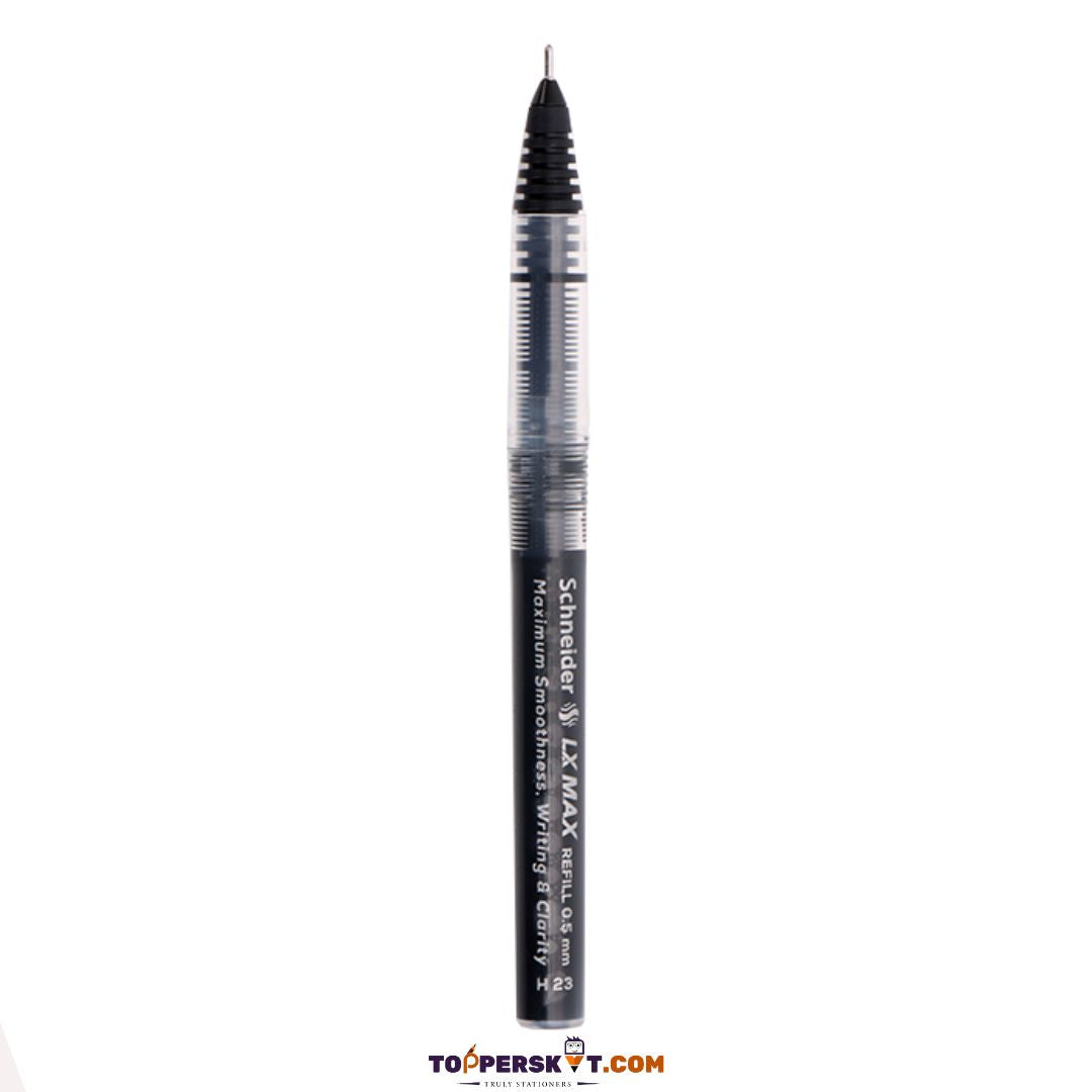 Luxor Schneider Germany LX Max Refillable Liquid Ink Roller Pen Refill - Black (Pack Of 1)