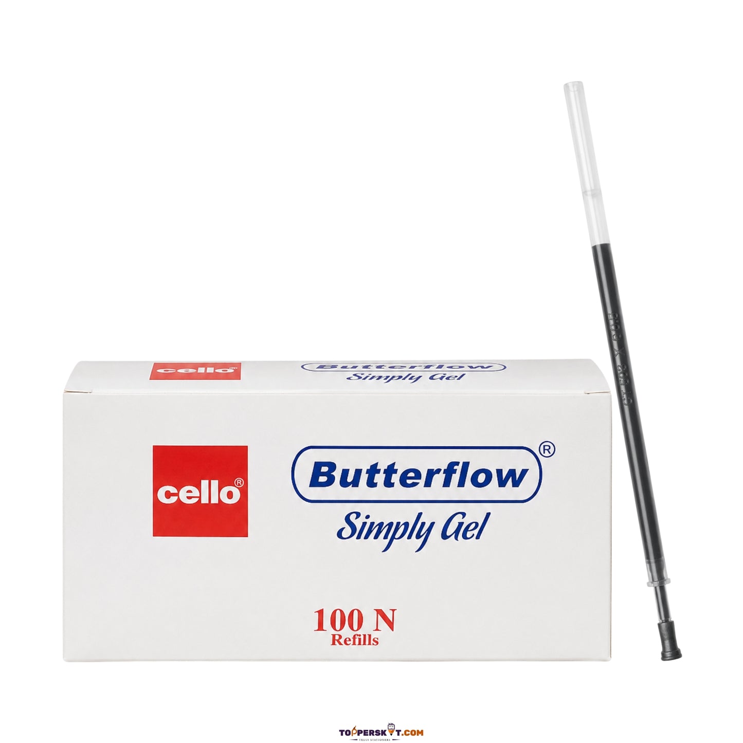 (10 Pcs.) Cello Butterflow Simply Gel Refill - Blue