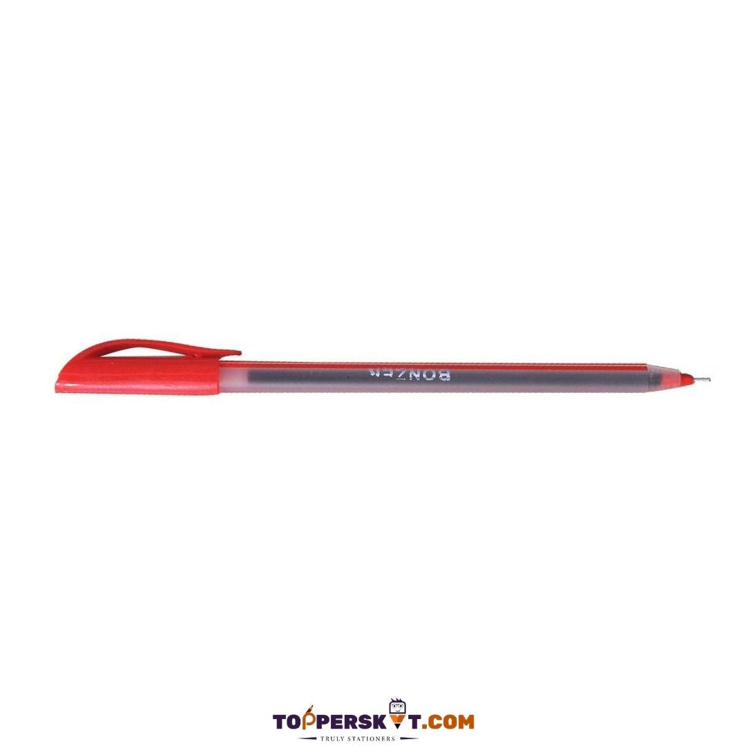 Use & Throw Ball Pen  – Red: Convenience in Every Stroke ( Pack of 5 ) - Topperskit LLP