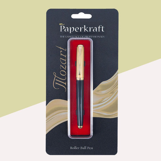 PaperKraft Mozart Roller Ball Pen - Elegance in Writing ( Pack of 1 )