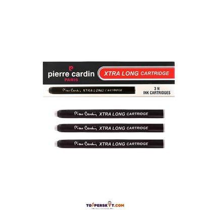 Pierre Cardin Xtra Long Ink Cartridge – Black (Pack of 3)