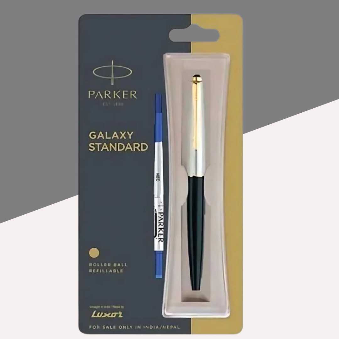 Parker Galaxy Standard Refillable Rollerball Pen - Blue (Pack of 1)