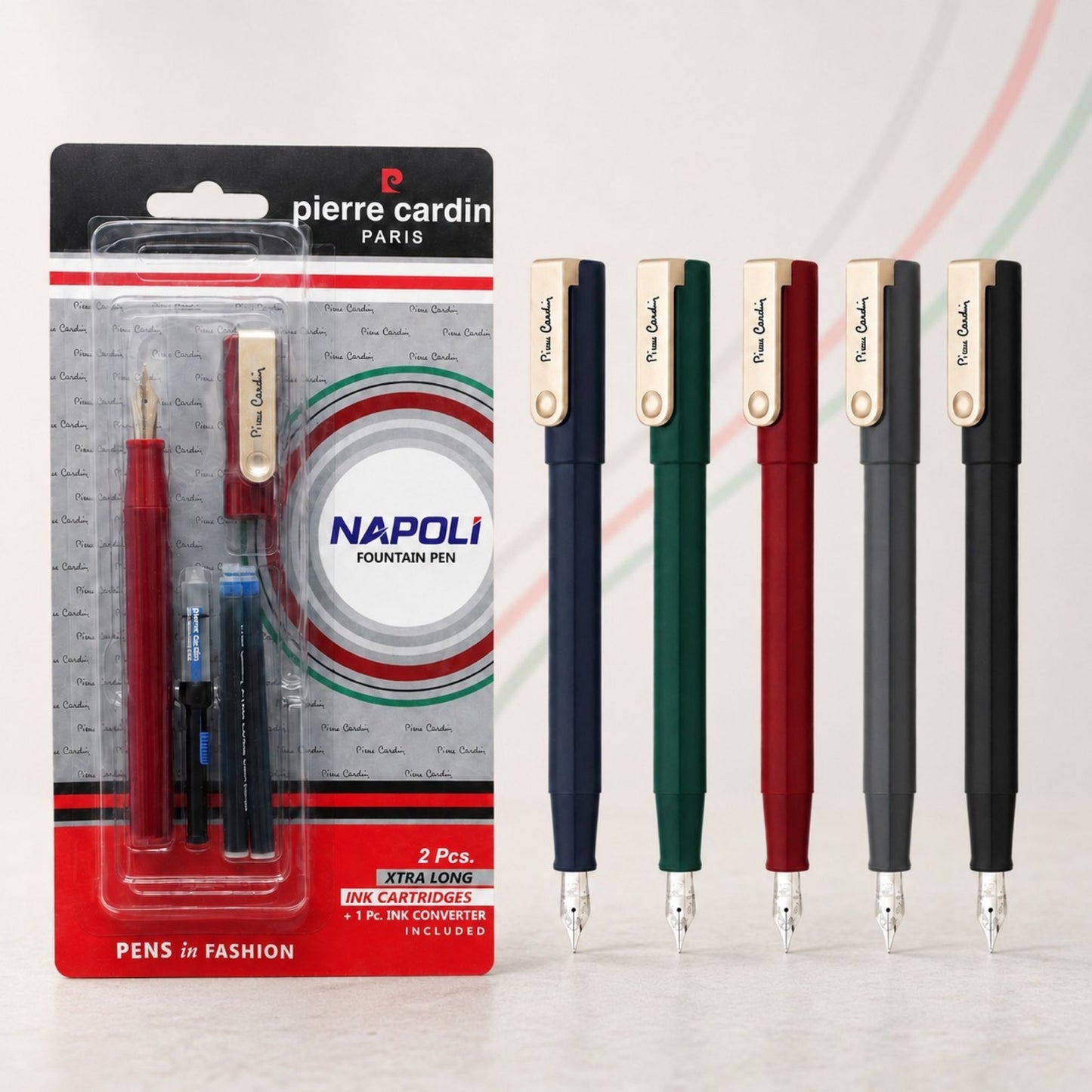 Pierre Cardin Napoli Fountain Pen - Blue (Pack Of 1)