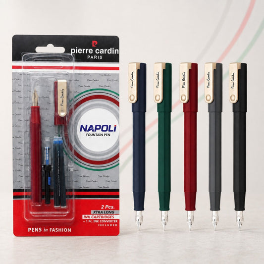 Pierre Cardin Napoli Fountain Pen - Blue (Pack Of 1)