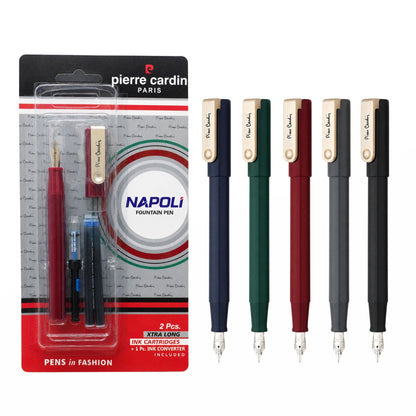 Pierre Cardin Napoli Fountain Pen - Blue (Pack Of 1)
