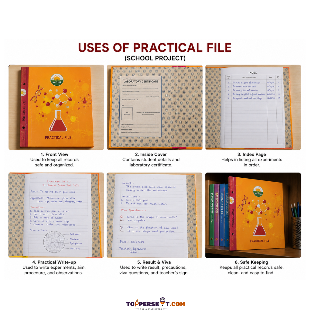 Premium A4 Practical File (Pack of 1)