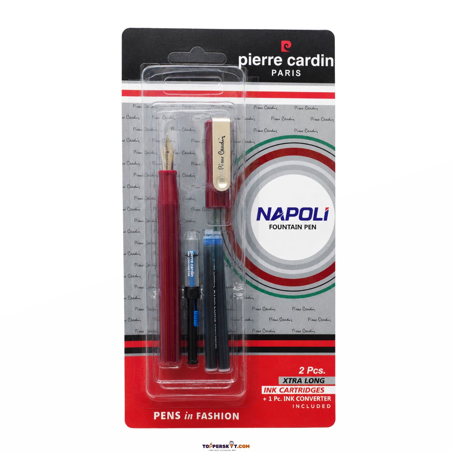 Pierre Cardin Napoli Fountain Pen - Blue (Pack Of 1)