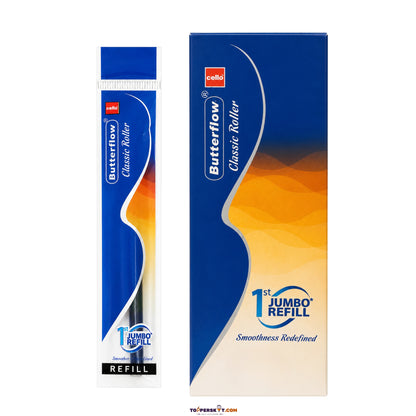 (5 Pcs.) Butterflow Classic Roller 1st Jumbo Refills - Blue
