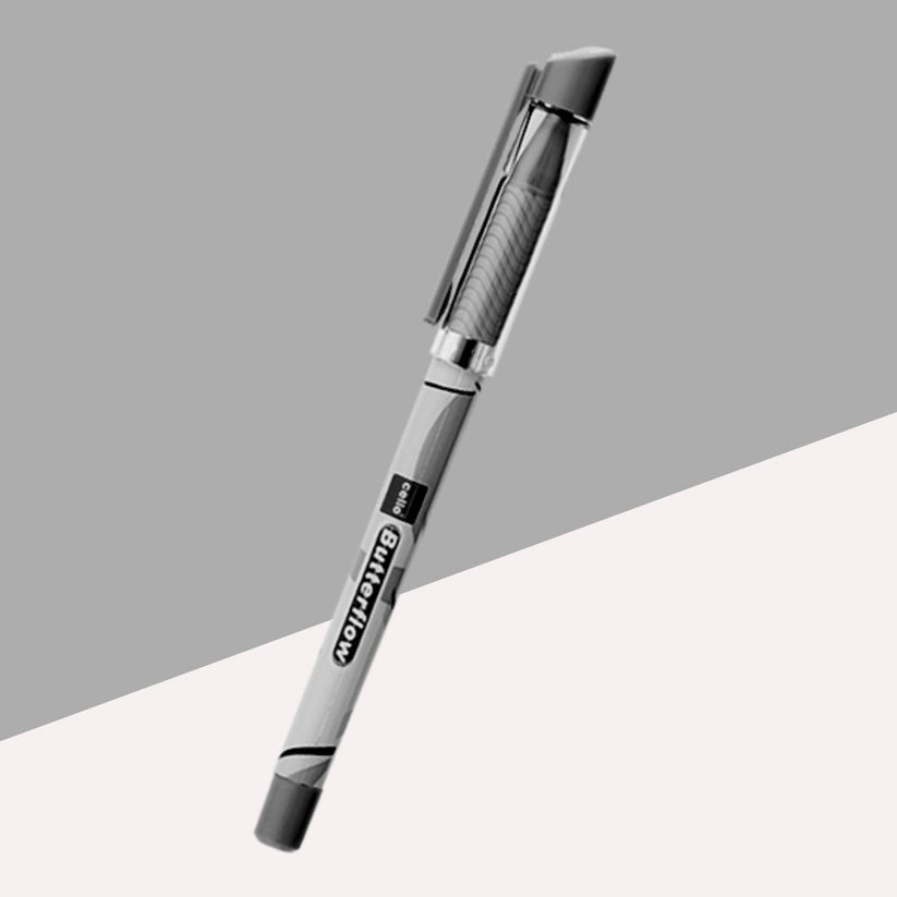 Cello Butterflow Ballpoint Pen – Black ( Pack of 1 ) – Topperskit LLP