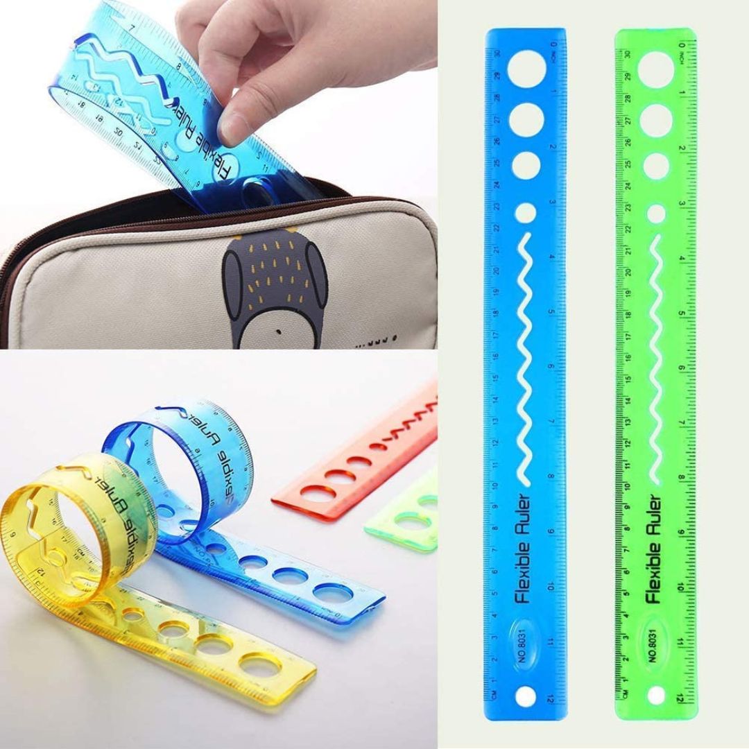 Bendable Flexible Ruler - 30cm ( Pack of 1 ) - Topperskit LLP