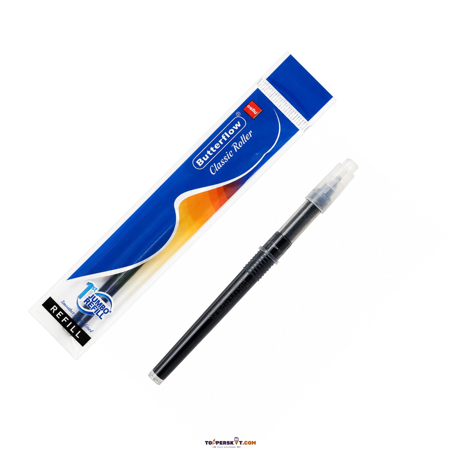 (5 Pcs.) Butterflow Classic Roller 1st Jumbo Refills - Black
