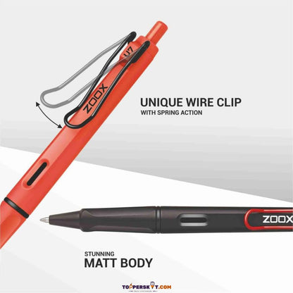 Zoox U7 Premium Blue Gel Pen - Sleek Design, Smooth Writing ( Pack of 1)
