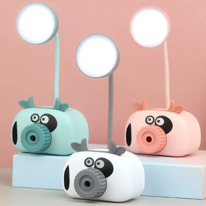 LED Pencil Cutting Mini Camera Design Table Lamp with Pen Barrel (Pack of 1)