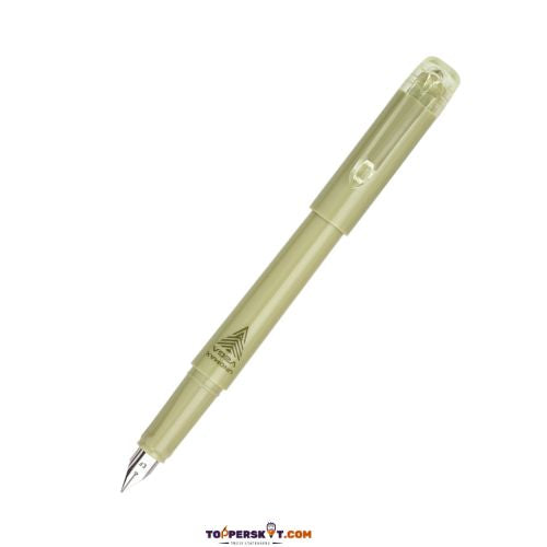 Unomax Write Better Vega Fountain Pen - Blue, 2 Jumbo Ink Cartridges Free (Pack of 1)