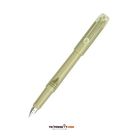 Unomax Write Better Vega Fountain Pen - Blue, 2 Jumbo Ink Cartridges Free (Pack of 1)