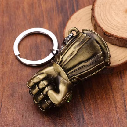 thanos handschuh schlüsselanhänger Thanos Hand Clearance Metal Keychain -Infinity Gauntlet Design (Pack o – Topperskit LLP