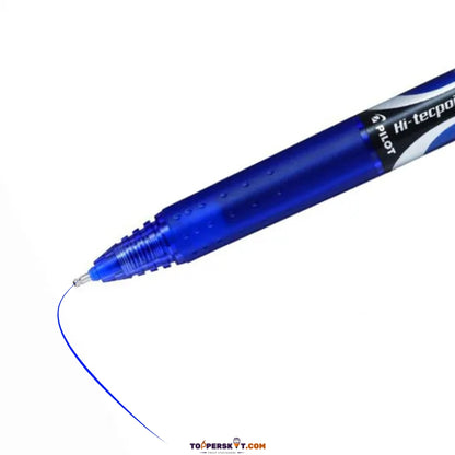 Pilot Hi-Tecpoint V10 Roller Ball Pen – 1.0mm Medium Tip Blue Ink (Pack of 1)