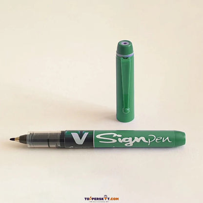 Pilot V Sign Liquid Ink Pen - Green ( Pack of 1 )