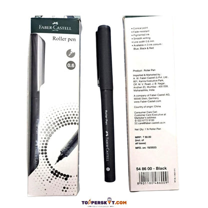 Faber-castell Roller Gel Pen - Black ( Pack of 1 )