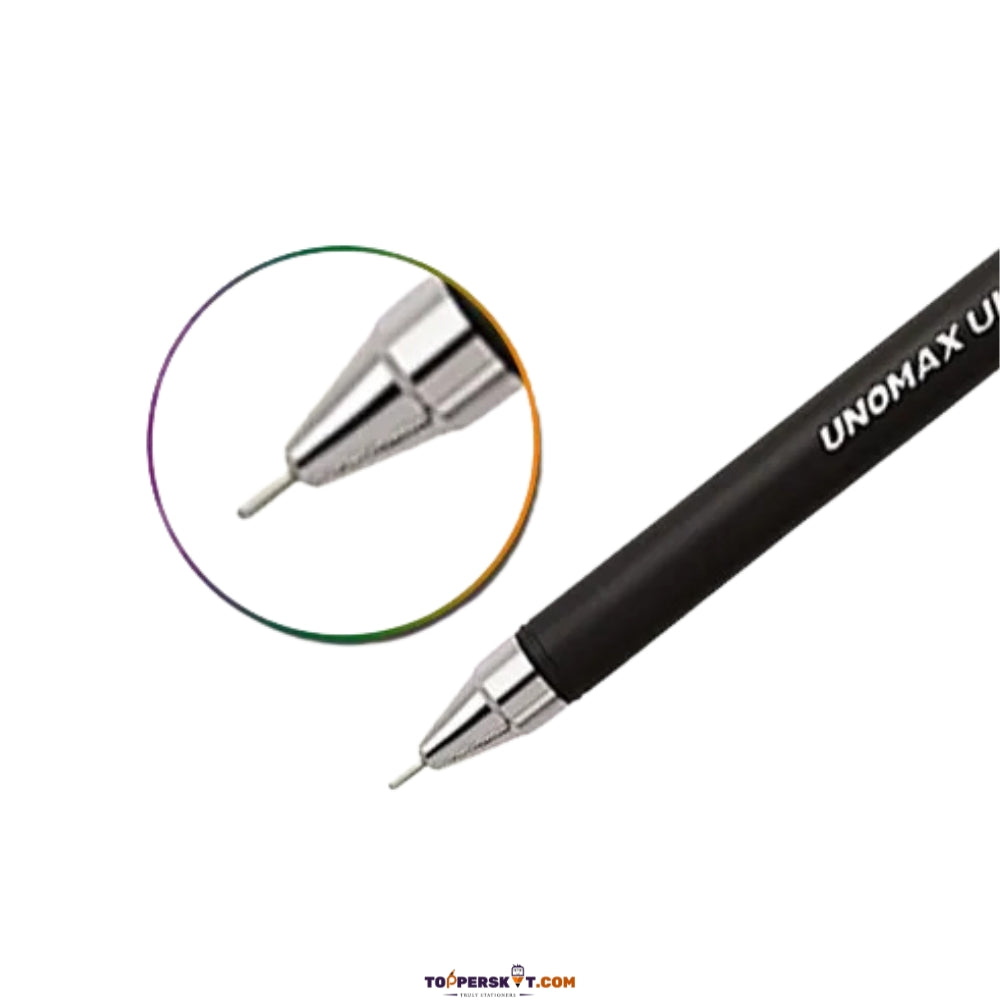 Unomax Ultron 2X 0.7mm Tip Ball Pen - Black Ink (Pack of 1)