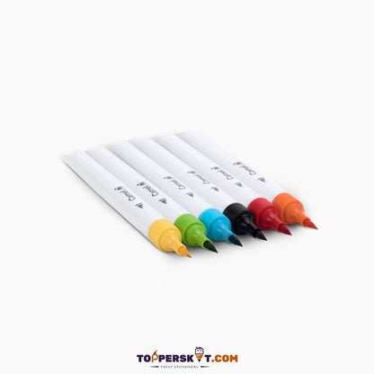 Camel Brush Pen – Multicolor, Water Resistant, Flexible Brush