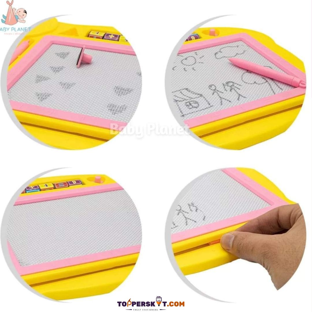 Jing Jing Elephant Shape Drawing Board (Pack of 1)