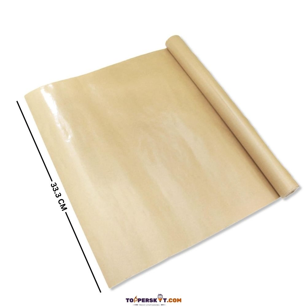 Notebook Paper Rto L Brown Laminated Book/Notebook Paper Roll – 4 Meters x 33.3 cm (Pack of ...