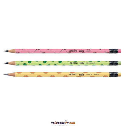 Apsara Zesta Writing Pencils with Pleasant Fragrance (Pack of 6)