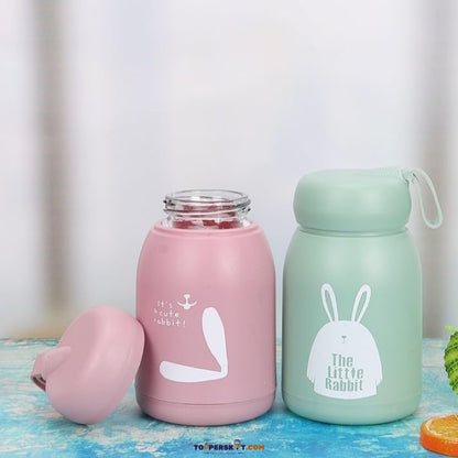 Rabbit Glass Cup Baby Bottle - The Rabbit and His Friends (Pack of 1)