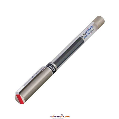 ADD GEL Achiever Non-Dry Gel Pen - Red (Pack of 1)