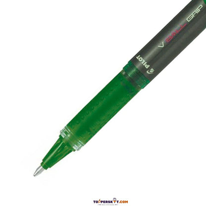 Pilot V Ball Grip 10 Liquid Roller Ball Pen – Green Ink (Pack of 1)